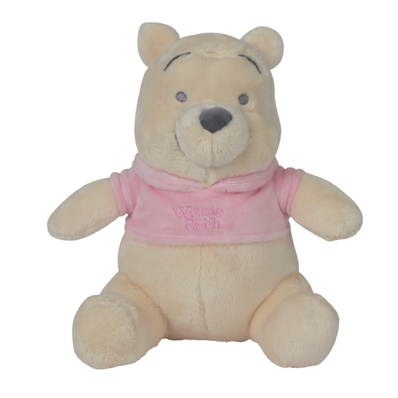  winnie the pooh soft toy pink 25 cm 